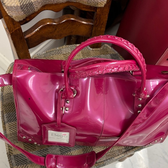 Beijo Shiny Pink Tote Bag #45 - Picture 15 of 16